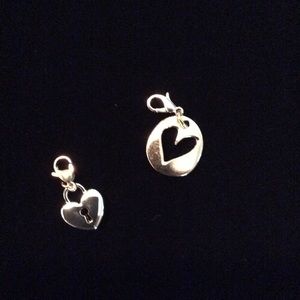 Origami Owl Gold dangle charms - New